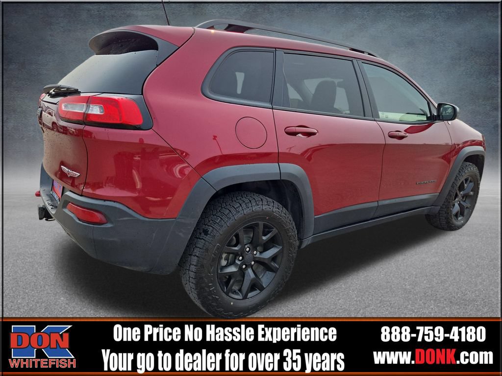 Used 2017 Jeep Cherokee Trailhawk w/ Comfort/Convenience Group AWD/4WD image 8