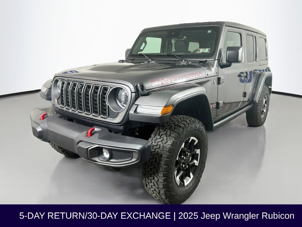 Used 2025 Jeep Wrangler Unlimited Rubicon w/ Safety Group AWD/4WD image 4