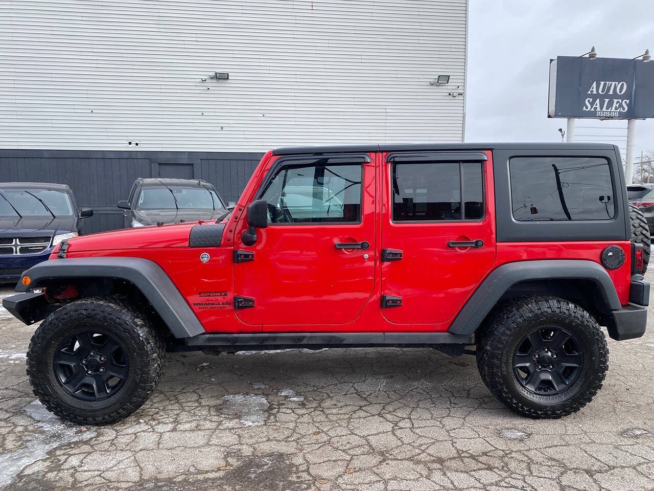 Used 2016 Jeep Wrangler Unlimited Sport w/ Quick Order Package 24S AWD/4WD image 11