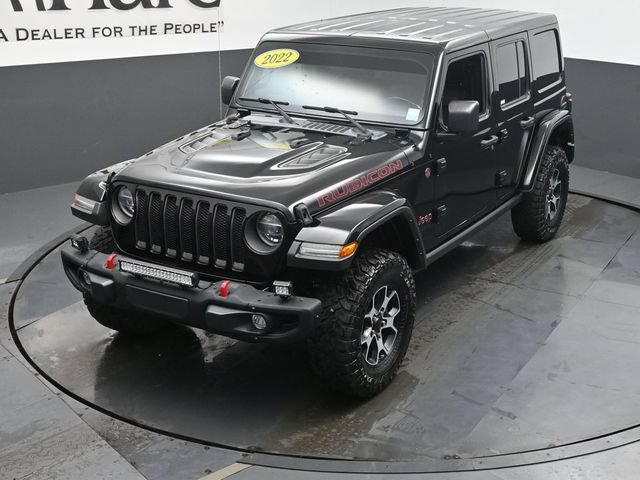 Used 2022 Jeep Wrangler Unlimited Rubicon w/ Steel Bumper Group AWD/4WD image 45
