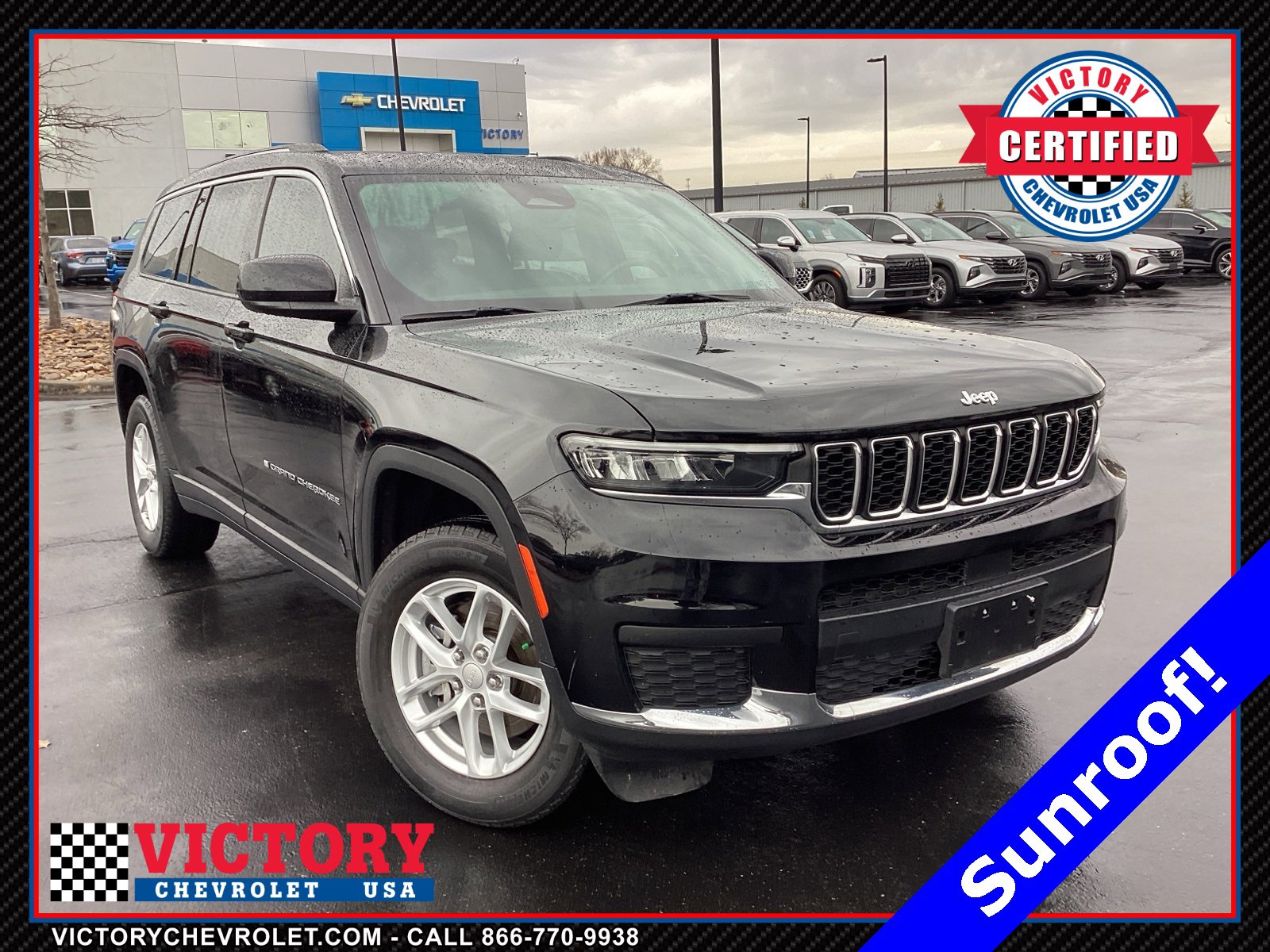 Used 2022 Jeep Grand Cherokee L Laredo w/ Luxury Tech Group I