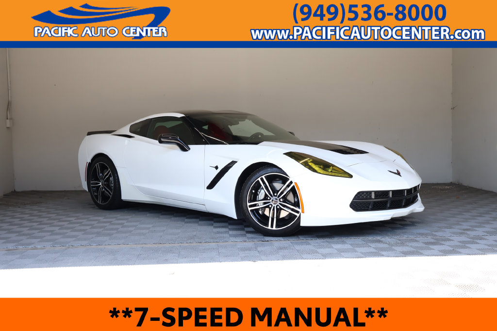 Used 2017 Chevrolet Corvette Stingray Coupe w/ Carbon Flash Badge Package