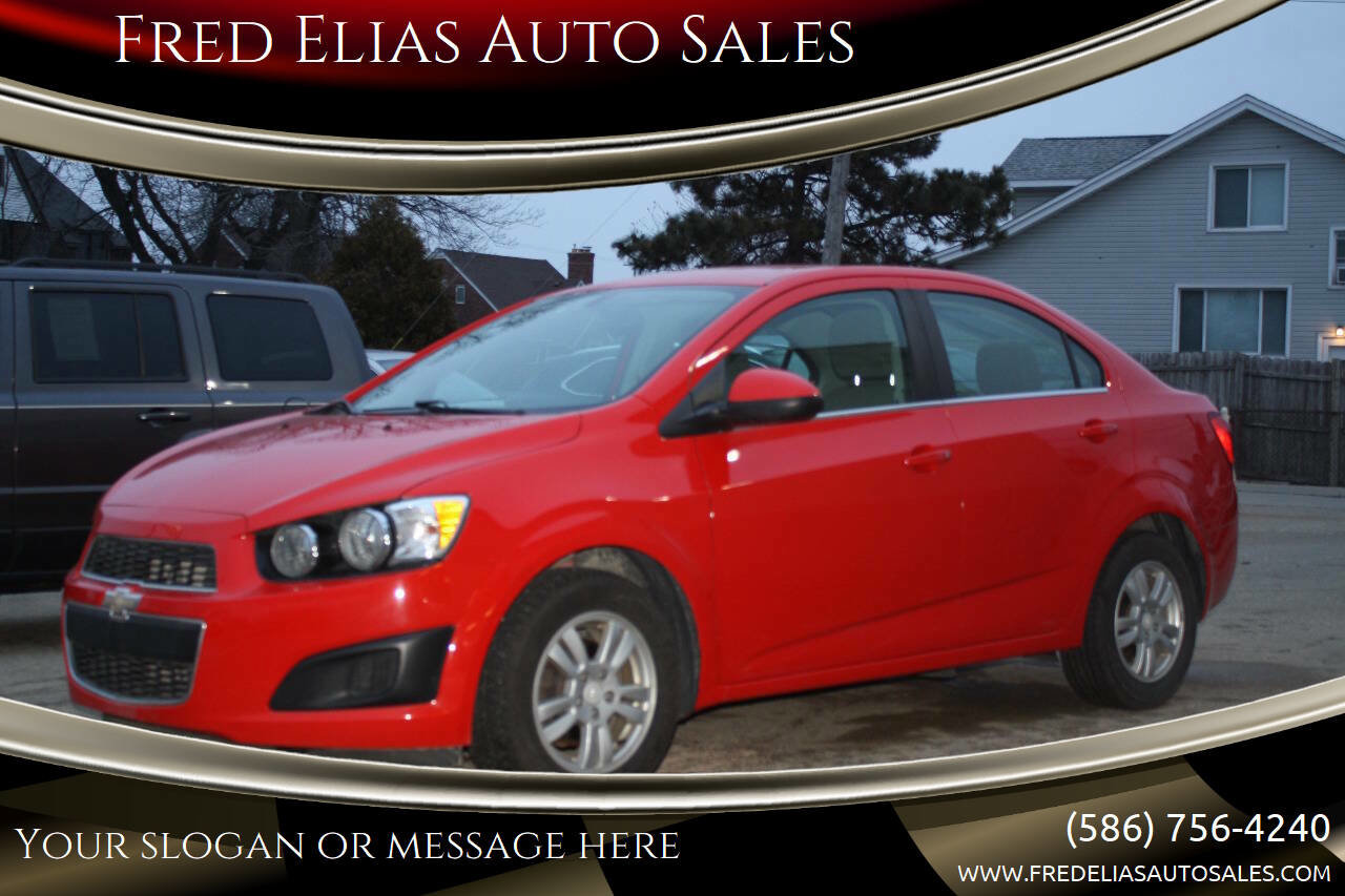 Used 2016 Chevrolet Sonic LT FWD image 1