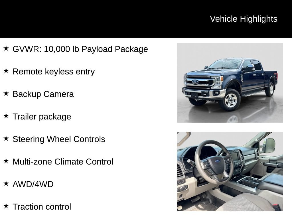 Used 2020 Ford F250 XLT w/ XLT Premium Package AWD/4WD image 6