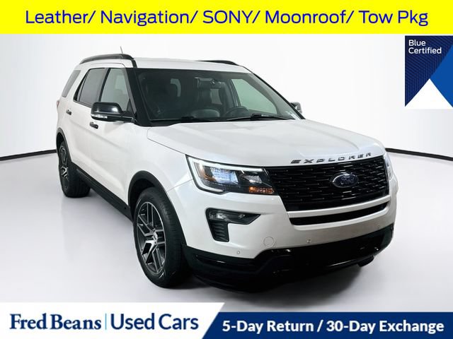 Certified 2019 Ford Explorer Sport