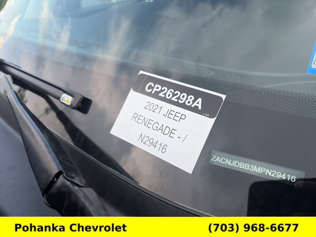 Used 2021 Jeep Renegade Latitude AWD/4WD image 32