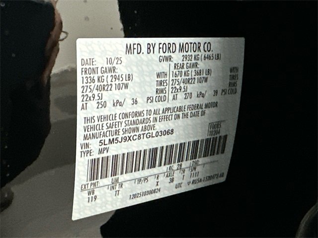 New 2026 Lincoln Aviator Black Label w/ Dynamic Handling Package image 39