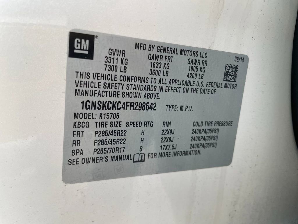 Used 2015 Chevrolet Tahoe LTZ image 34