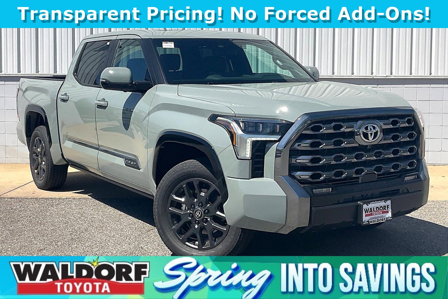 New 2026 Toyota Tundra Platinum image 1