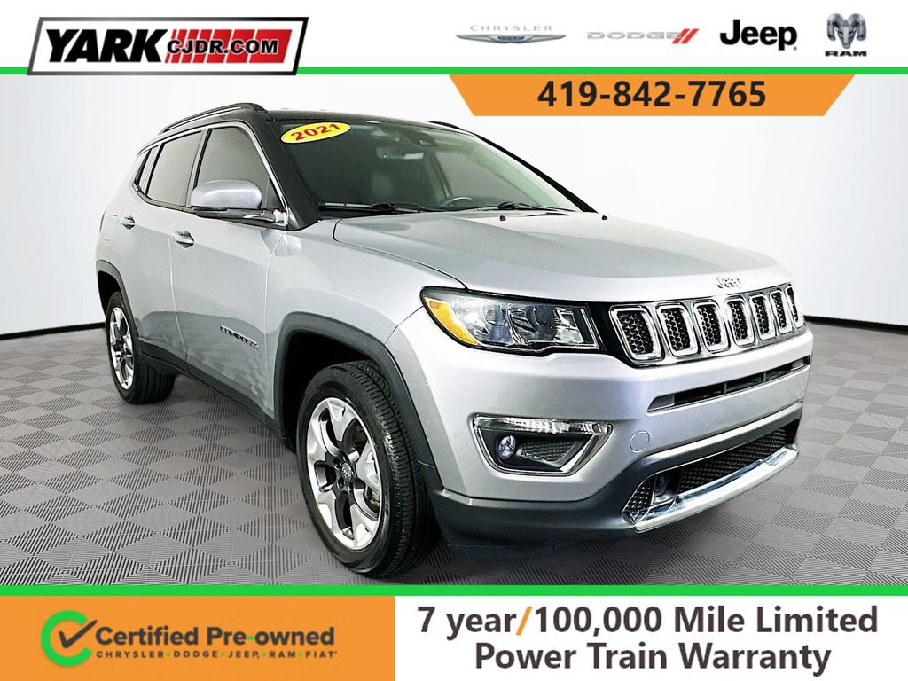 Certified 2021 Jeep Compass Limited AWD/4WD 360° Tour