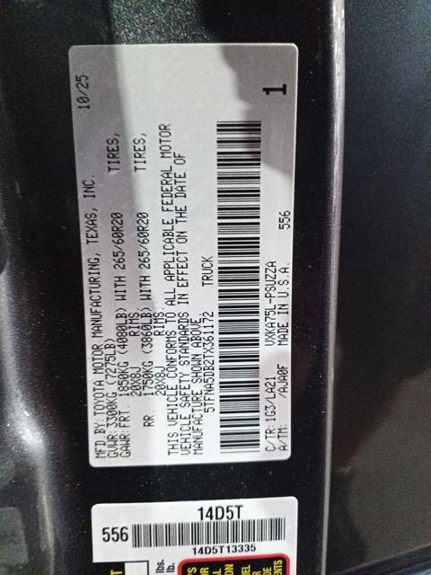 Used 2026 Toyota Tundra Platinum AWD/4WD image 30