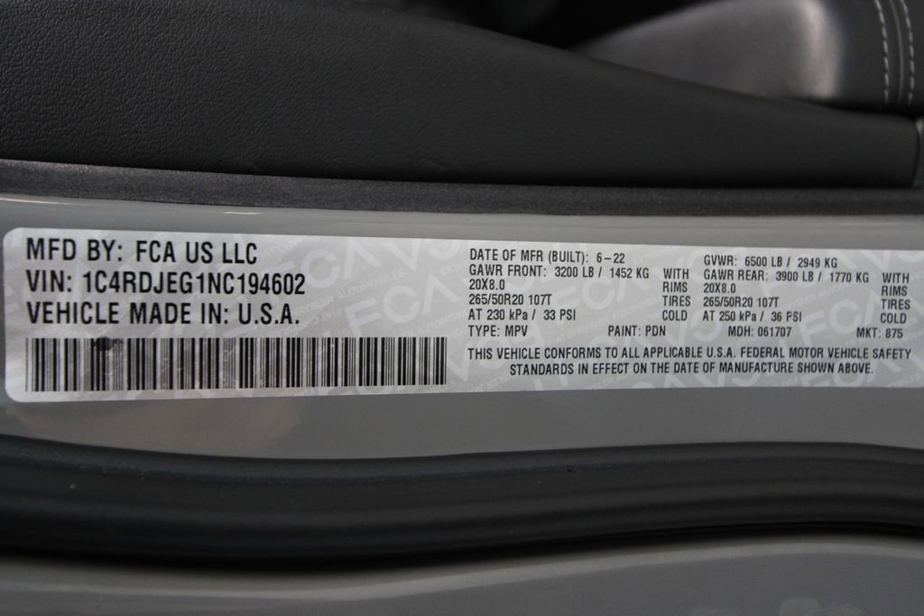 Used 2022 Dodge Durango Citadel image 47