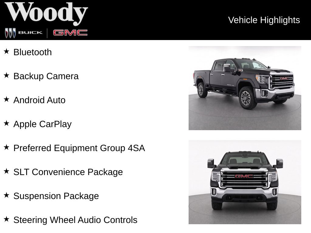 Certified 2021 GMC Sierra 2500 SLT w/ SLT Convenience Package AWD/4WD image 3