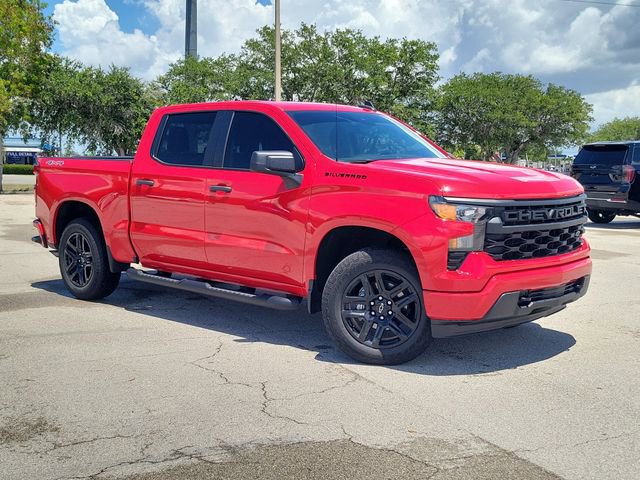 Used 2024 Chevrolet Silverado 1500 Custom w/ Turbomax Blackout Package