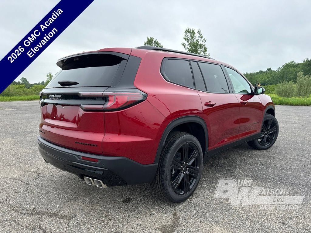 New 2026 GMC Acadia Elevation w/ Black Edition AWD/4WD image 5