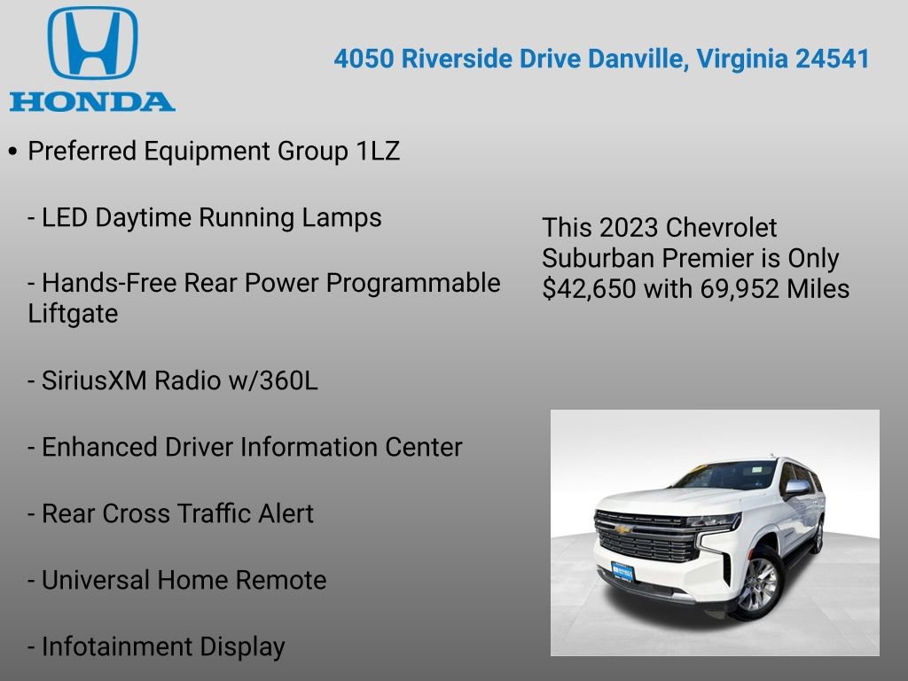 Used 2023 Chevrolet Suburban Premier image 22