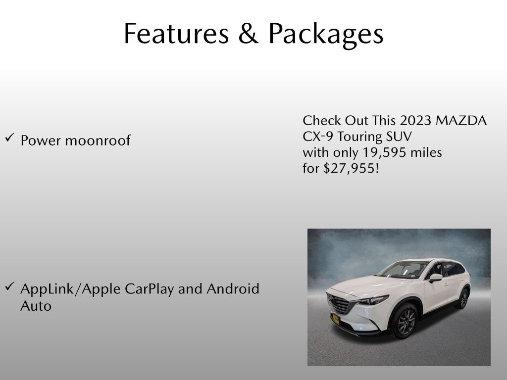 Used 2023 MAZDA CX-9 Touring AWD/4WD image 4