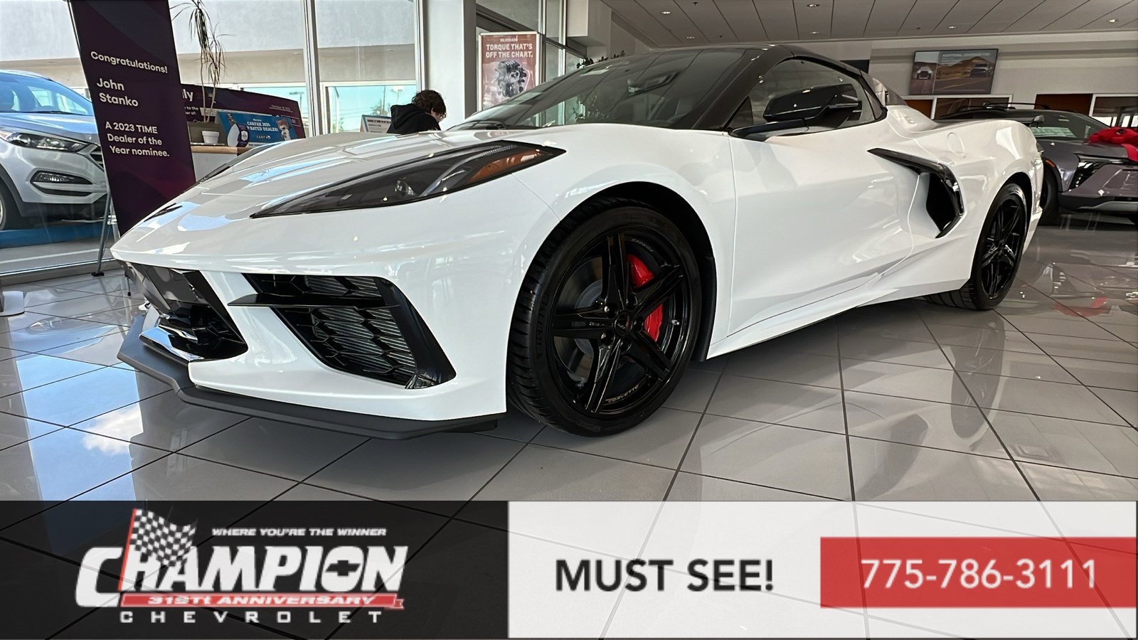 New 2026 Chevrolet Corvette Stingray Preferred Conv w/ Z51 Performance Package