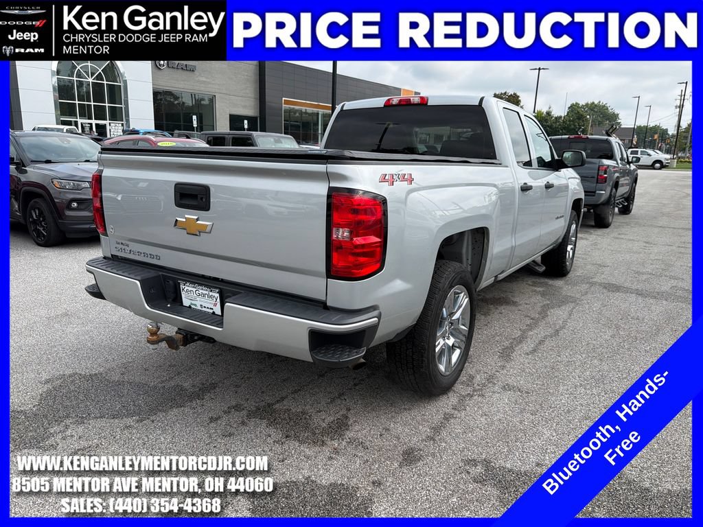 Used 2018 Chevrolet Silverado 1500 Custom w/ Custom Value Package AWD/4WD image 9