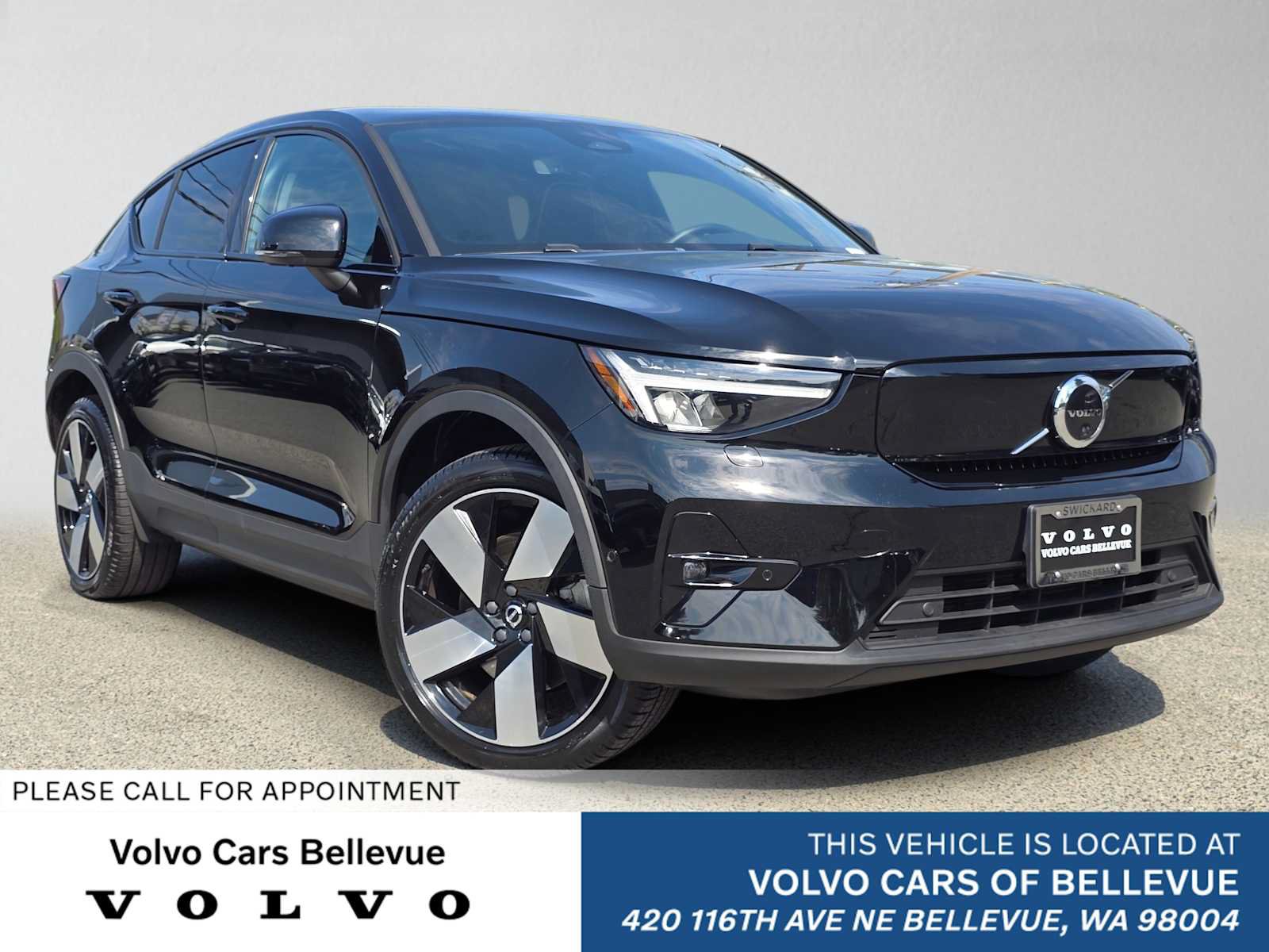 Certified 2023 Volvo C40 P8 Recharge Plus w/ Climate Package AWD/4WD image 1
