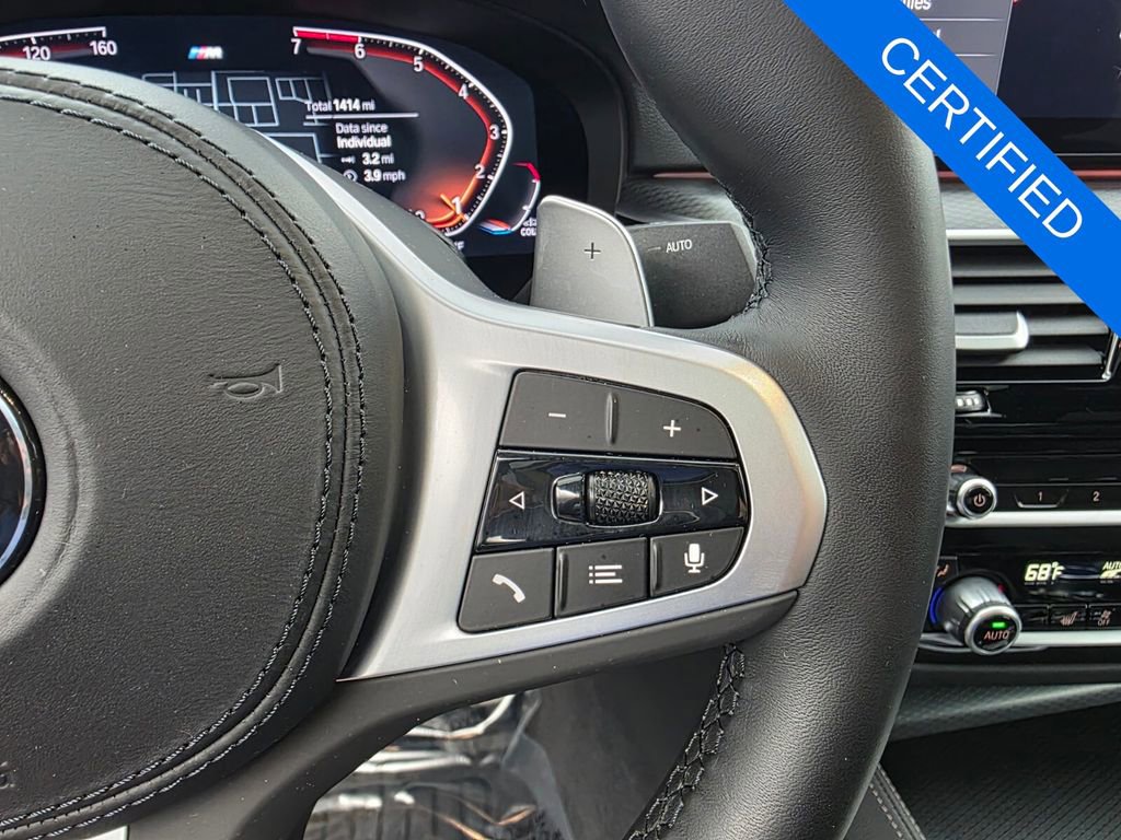 Certified 2023 BMW 530i w/ M Sport Package RWD image 19