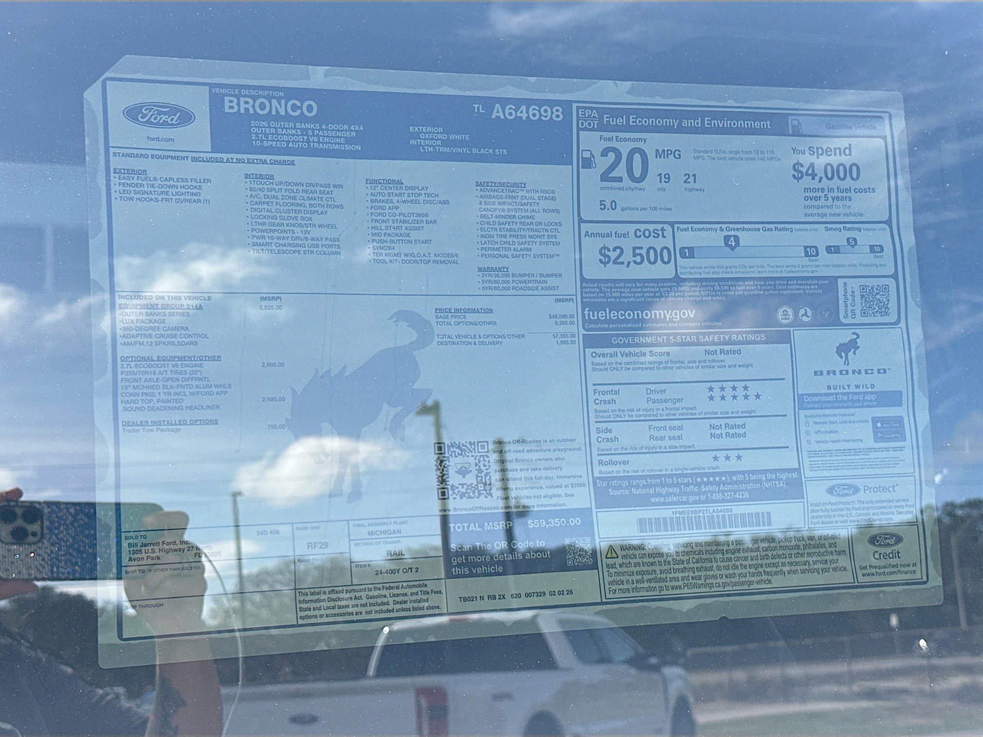 New 2026 Ford Bronco Outer Banks image 19