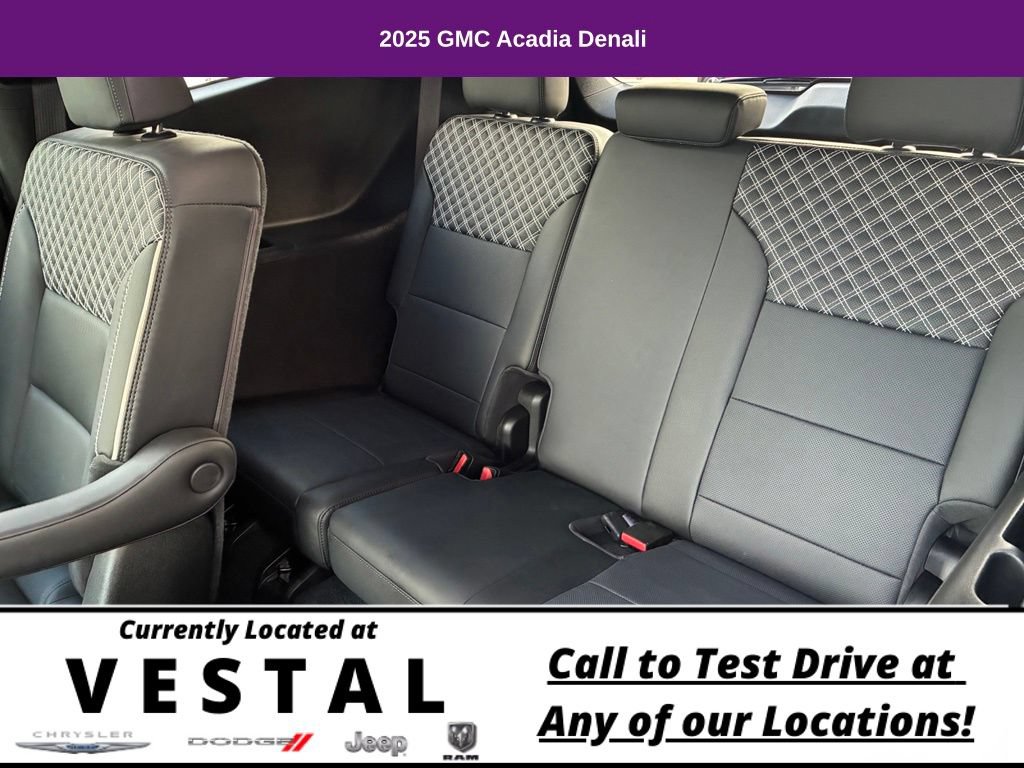 Used 2025 GMC Acadia Denali w/ Super Cruise Package AWD/4WD image 12