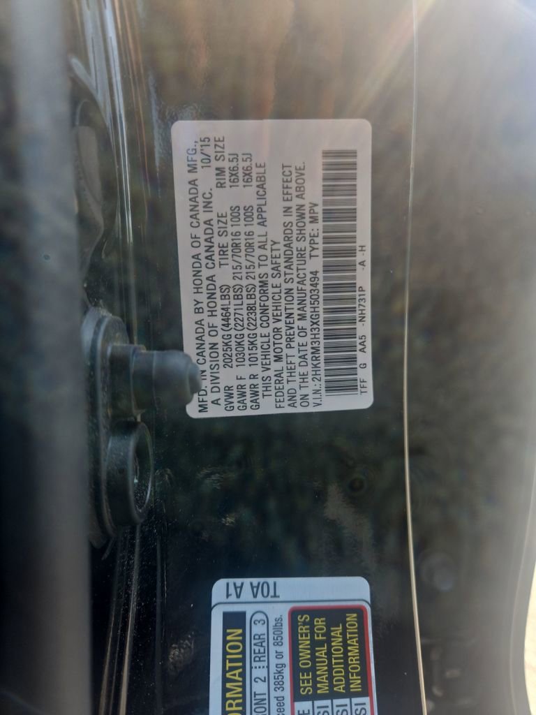 Used 2016 Honda CR-V LX image 34