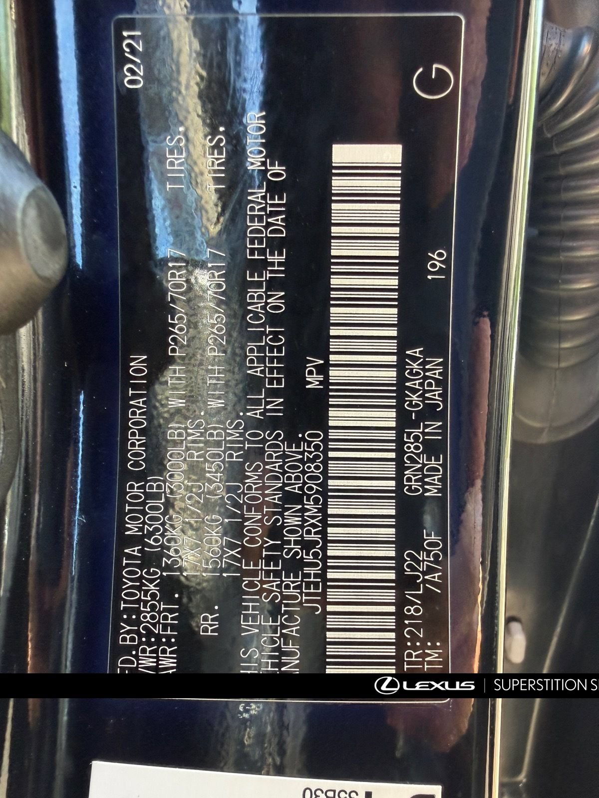 Used 2021 Toyota 4Runner Venture AWD/4WD image 27