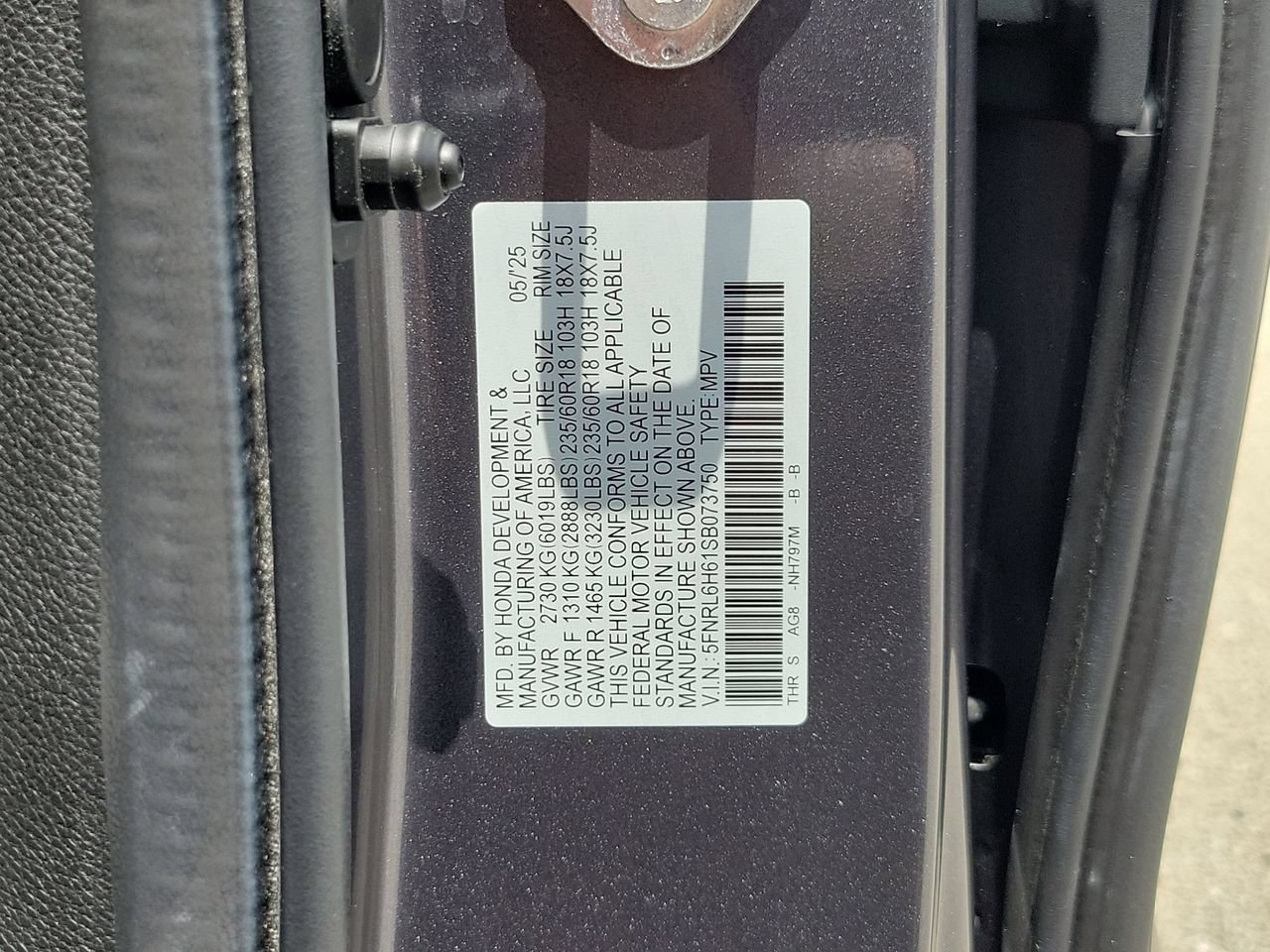 Used 2025 Honda Odyssey EX-L image 31