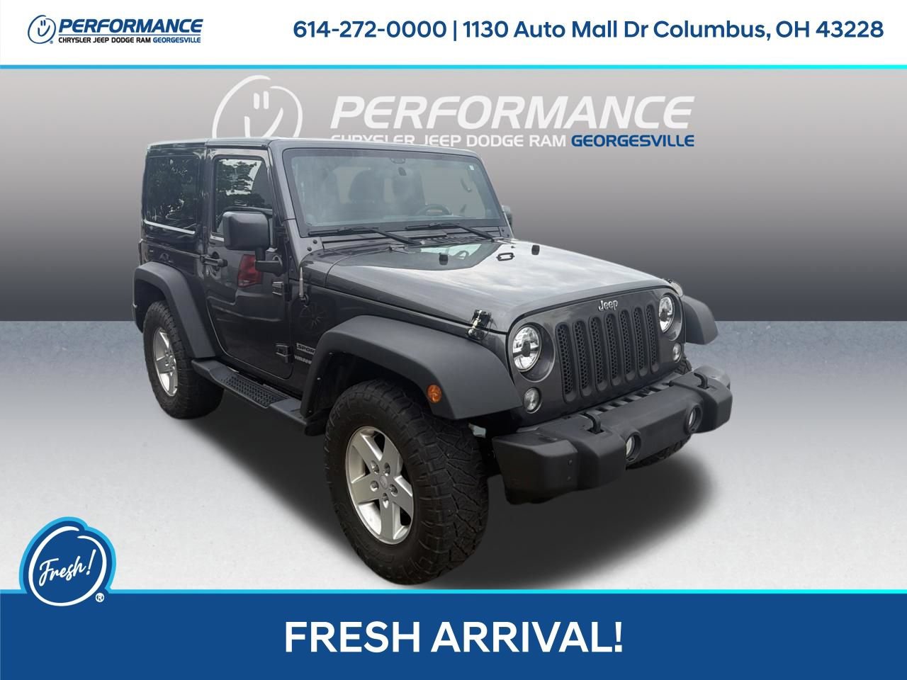 Used 2014 Jeep Wrangler Sport w/ Quick Order Package 24S AWD/4WD image 1