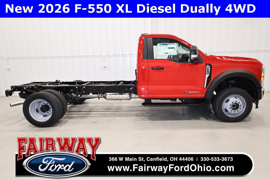 New 2026 Ford F550 4x4 Regular Cab Super Duty