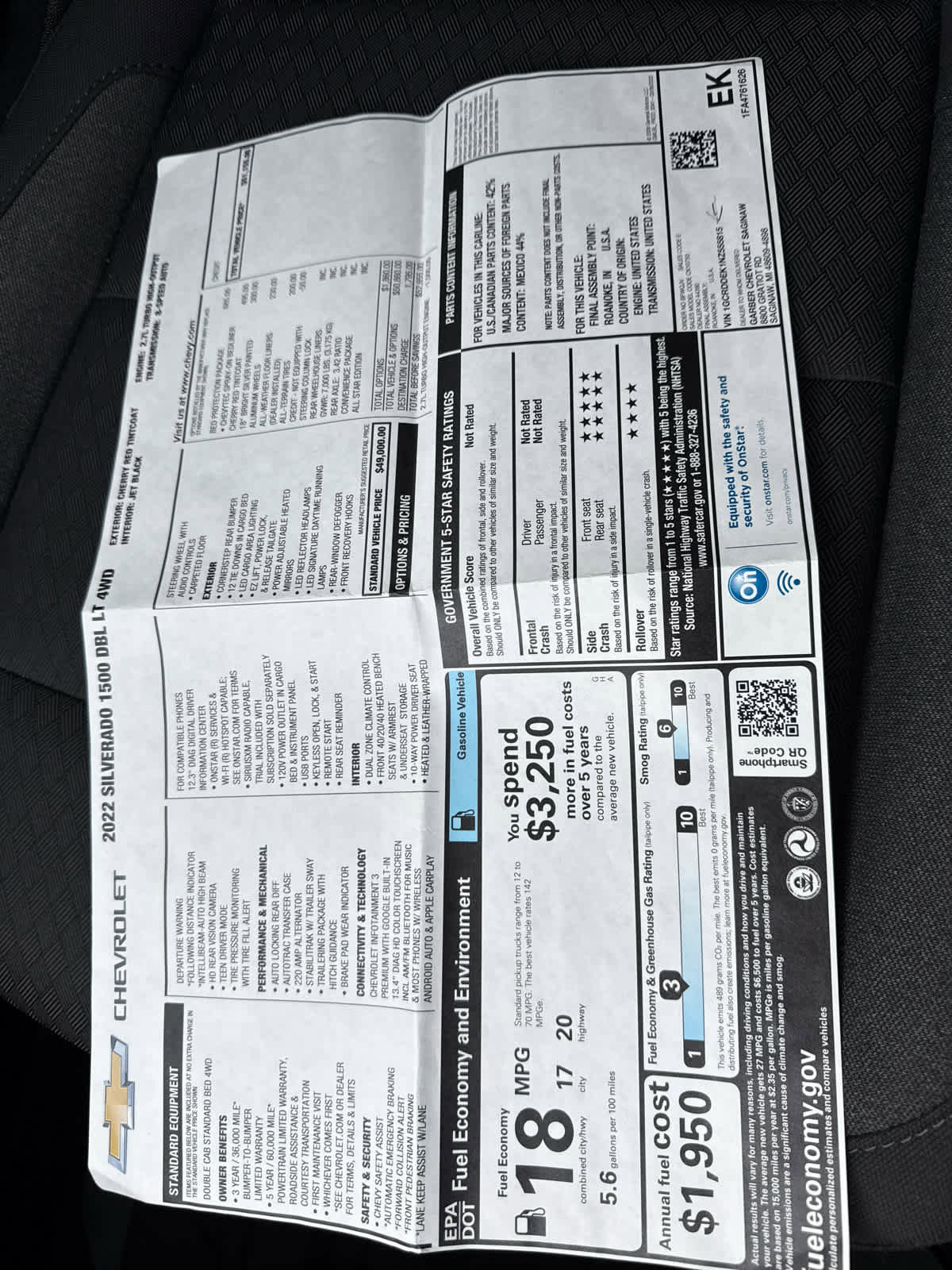 Used 2022 Chevrolet Silverado 1500 LT w/ Protection Package image 28