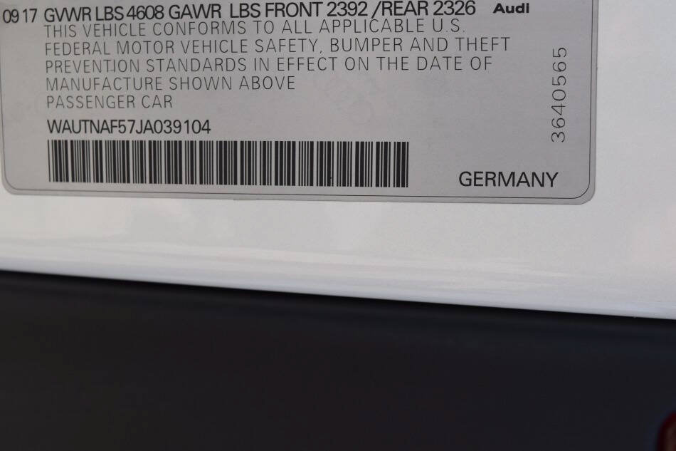 Used 2018 Audi A5 2.0T Premium Plus w/ Premium Plus AWD/4WD image 81