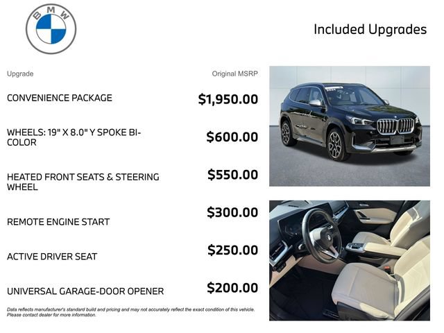 Certified 2024 BMW X1 xDrive28i w/ Convenience Package AWD/4WD image 3