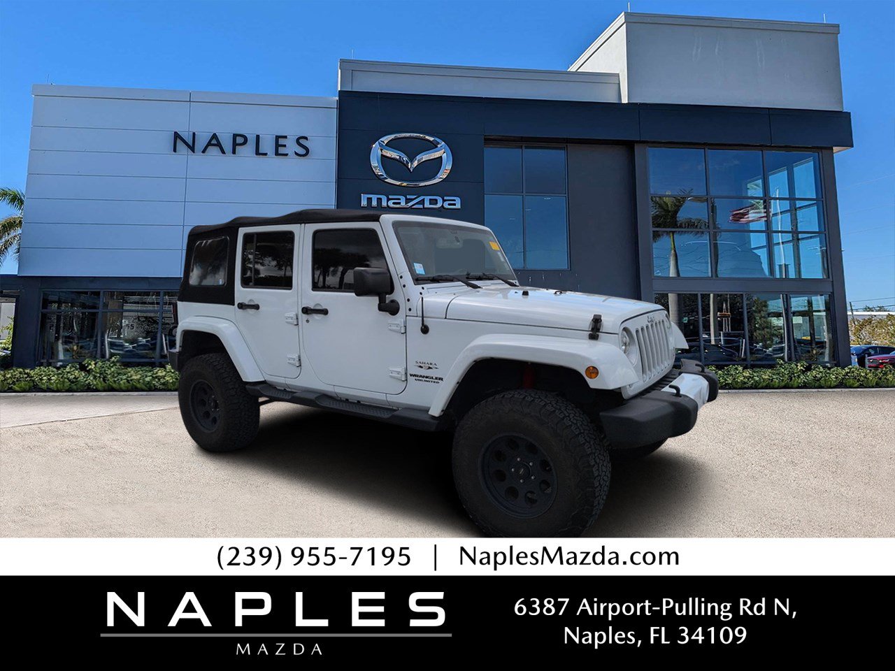 Used 2016 Jeep Wrangler Unlimited Sahara w/ Connectivity Group AWD/4WD image 1