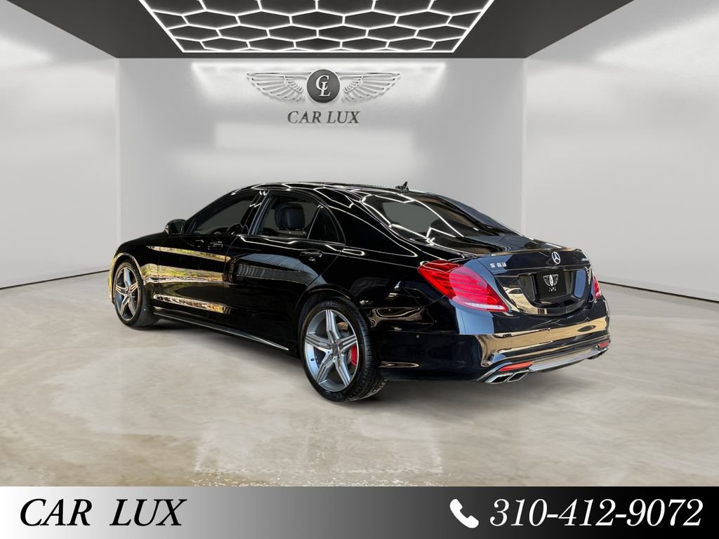 Used 2015 Mercedes-Benz S 63 AMG 4MATIC Sedan image 3