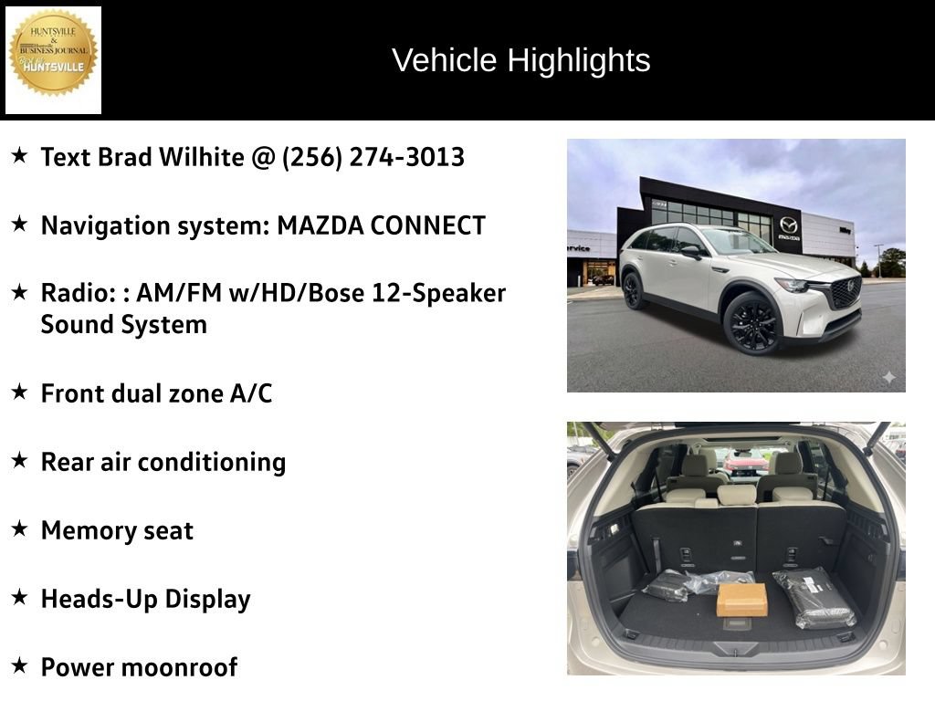 Used 2026 MAZDA CX-90 3.3 Turbo w/ Premium Sport Pkg AWD/4WD image 6