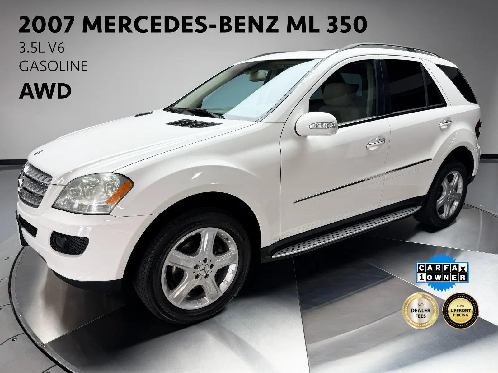Used 2007 Mercedes-Benz ML 350 4MATIC w/ P2 Pkg image 1