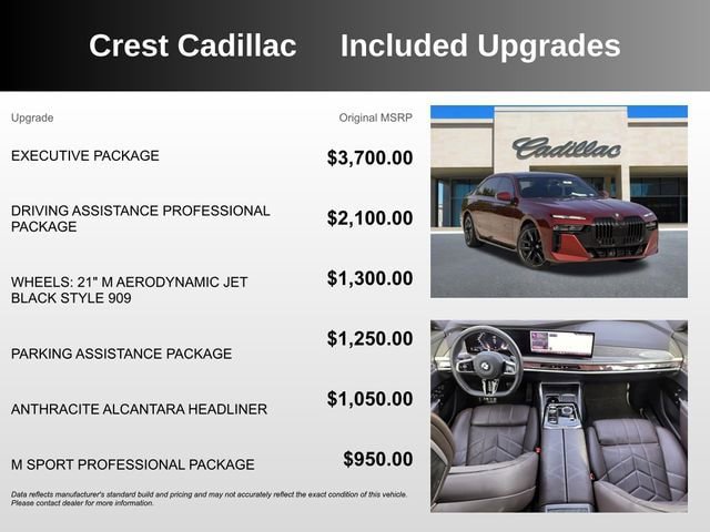 Used 2023 BMW 760i xDrive w/ Executive Package AWD/4WD image 5