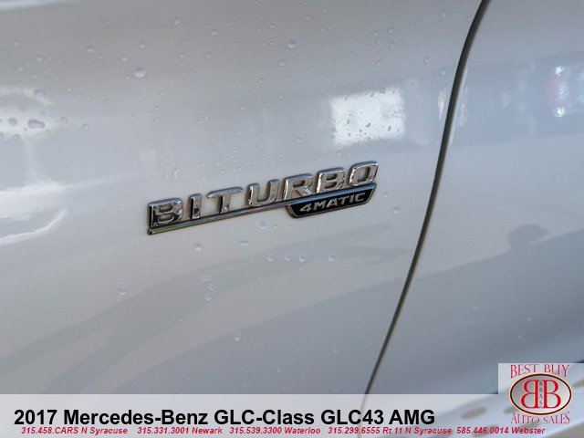 Used 2017 Mercedes-Benz GLC 43 AMG 4MATIC w/ Premium 2 Package image 11