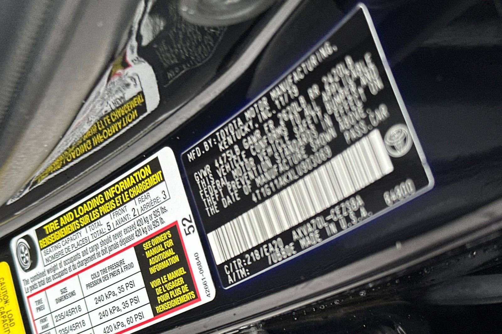 Used 2020 Toyota Camry SE FWD image 28