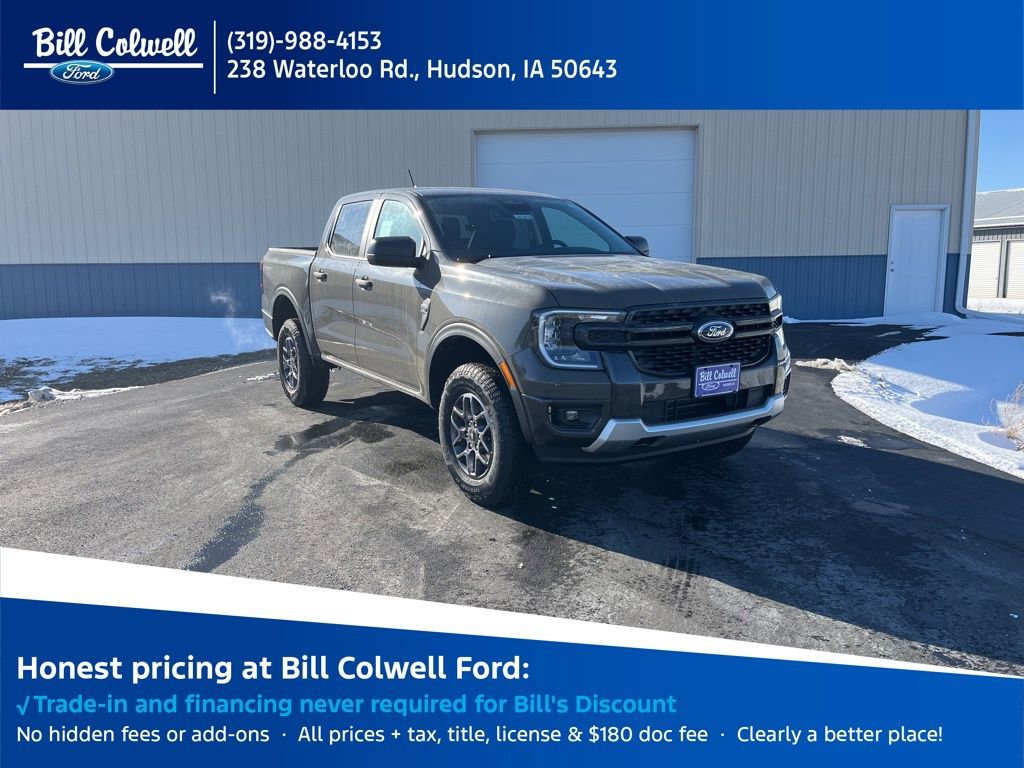 New 2025 Ford Ranger XLT w/ Equipment Group 301A High