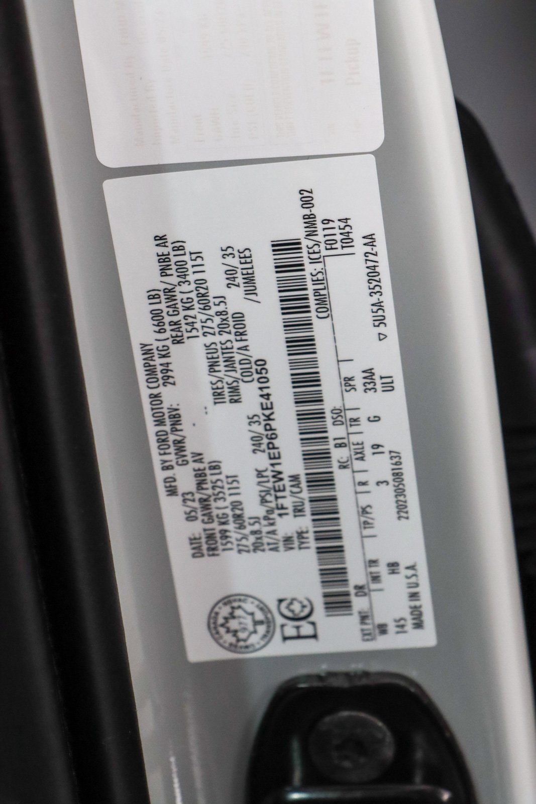 Used 2023 Ford F150 Lariat w/ Equipment Group 502A High image 35