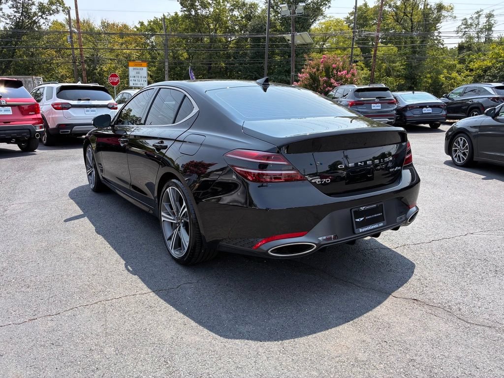 Used 2025 Genesis G70 3.3T Advanced w/ Sport Prestige Package AWD/4WD image 5