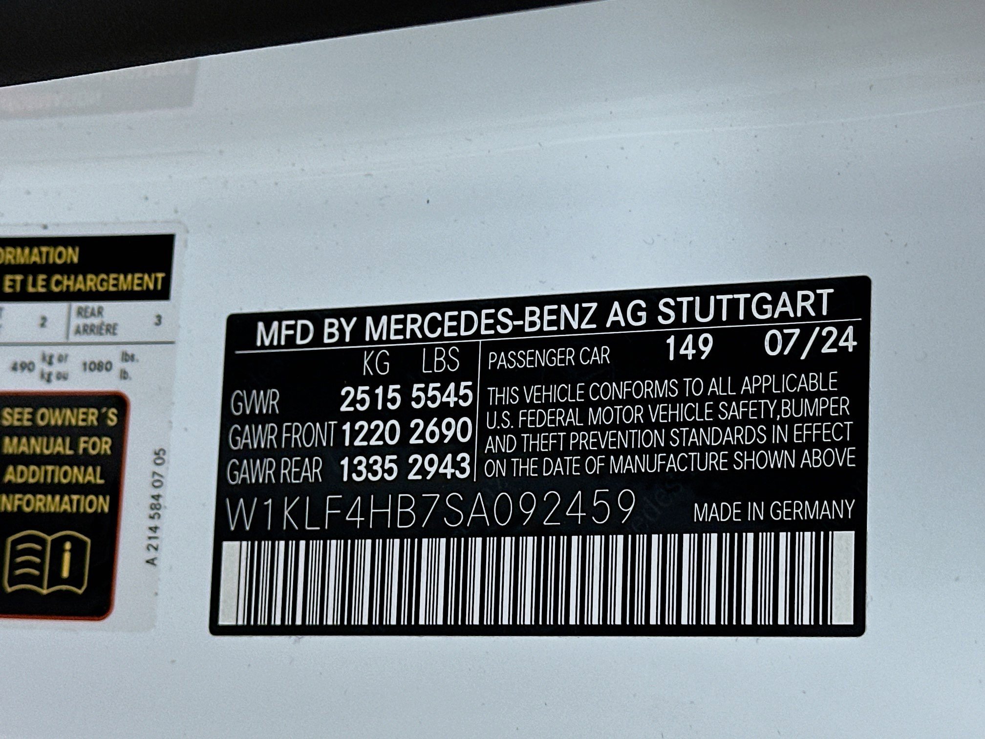 Certified 2025 Mercedes-Benz E 350 4MATIC Sedan image 41