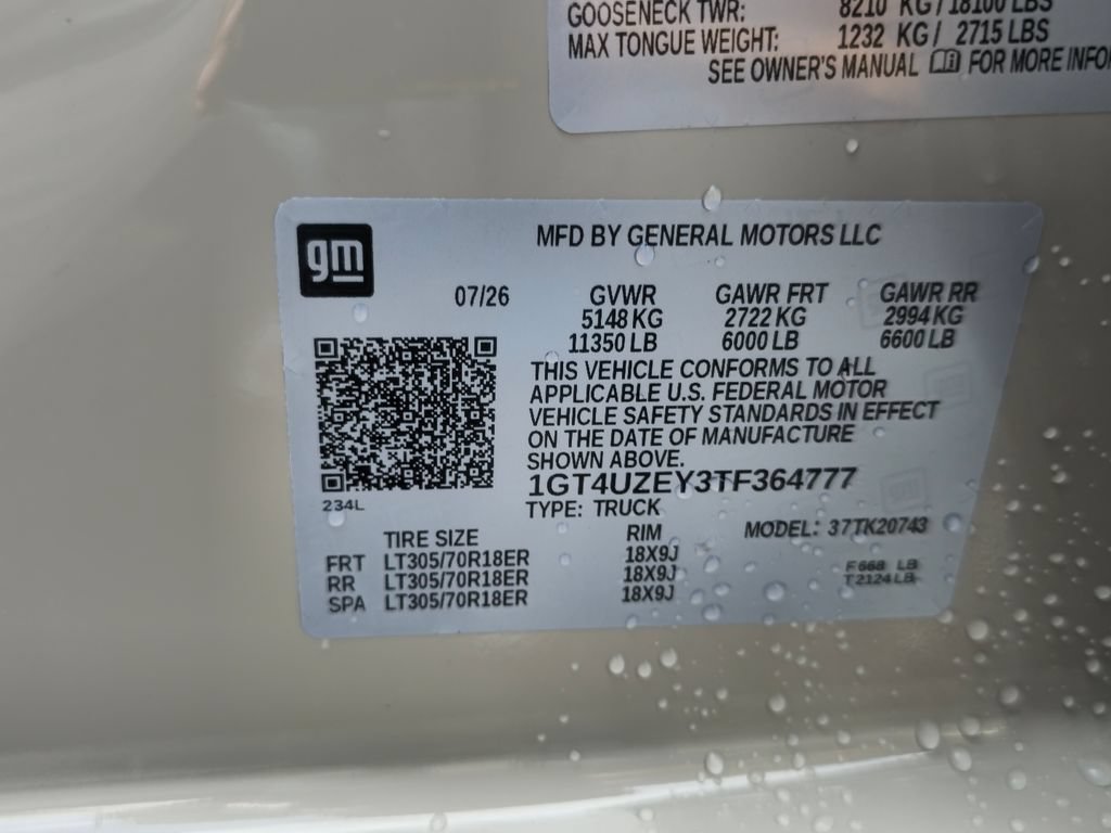 New 2026 GMC Sierra 2500 AT4X AWD/4WD image 34