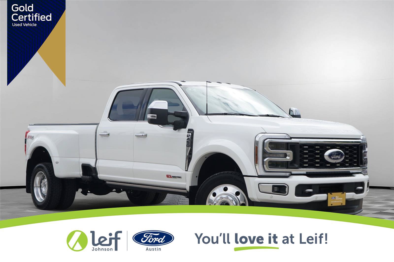 Certified 2024 Ford F450 Limited w/ FX4 Off-Road Package