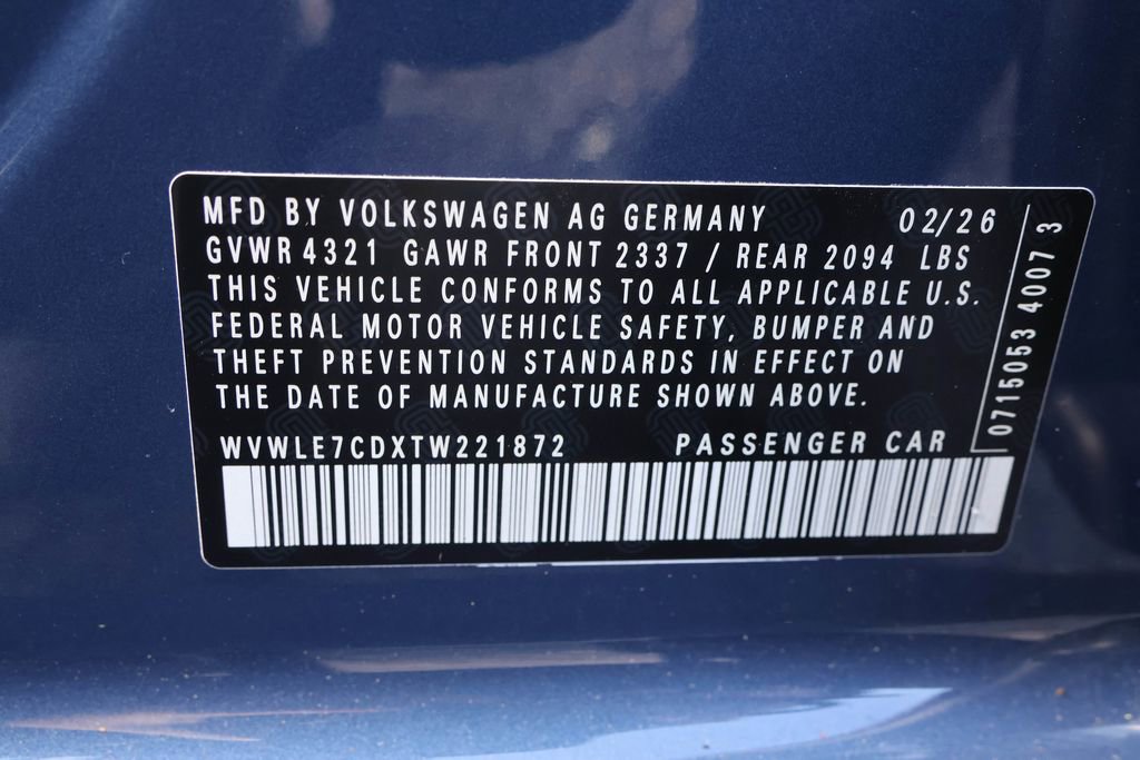 New 2026 Volkswagen GTI S FWD image 49