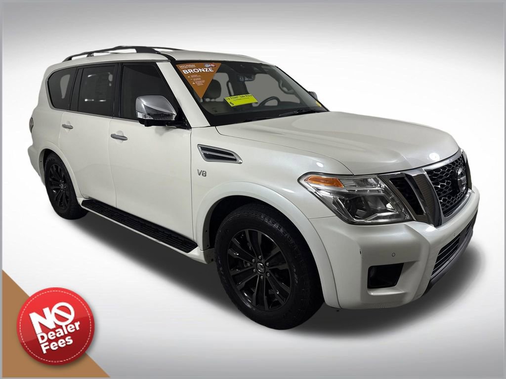 Used 2020 Nissan Armada Platinum w/ Captain's Chairs Package RWD image 1